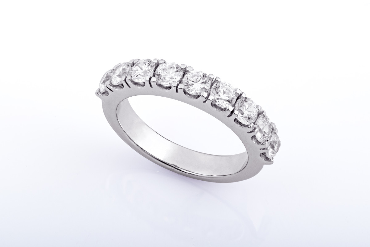 anello veretta diamanti